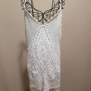 Divine Crochet mini dress